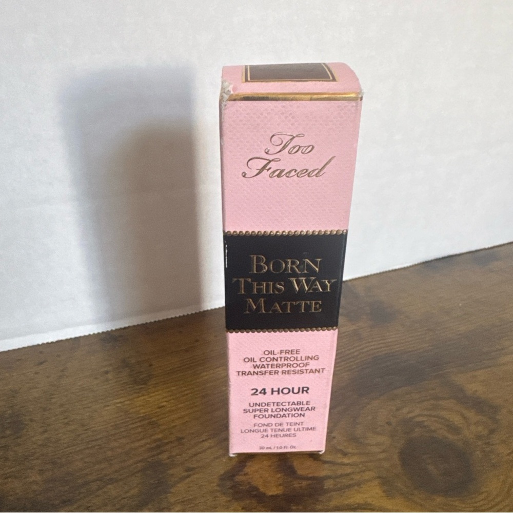 Too Faced Born This Way Matte 24 Hour Super Longwear Foundation Tiramisu 1oz.